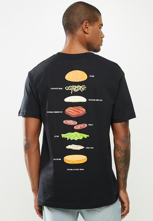 DC - Dc x bb burger of the day hss short sleeve tee - black