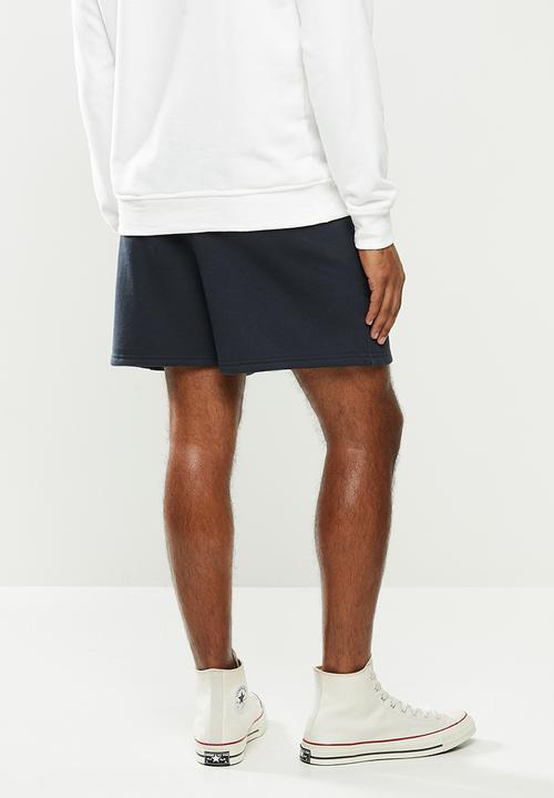 Jonathan D - Branded sweatshorts - regular fit - navy