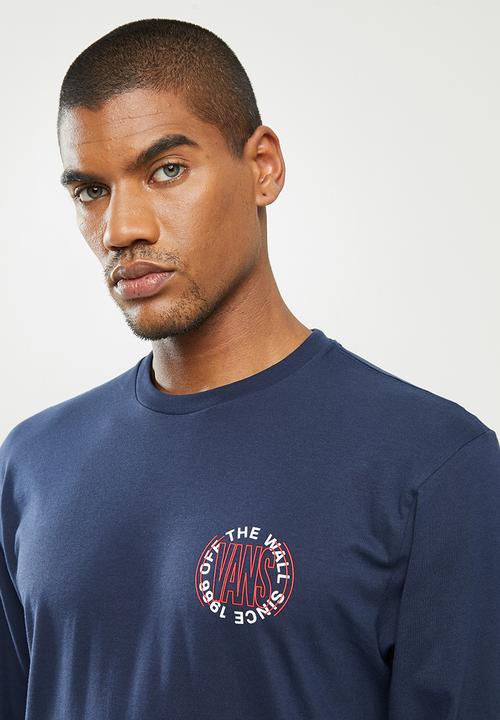 Vans - Frequency long sleeve tee - navy