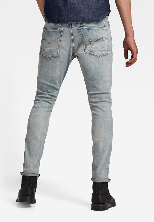 G-STAR - Lancet skinny - vintage nassau destroyed