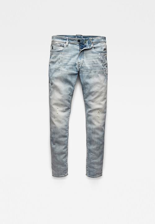 G-STAR - Lancet skinny - vintage nassau destroyed