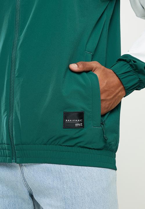 adidas Originals - EQT bold track jacket 2.0 - green & white
