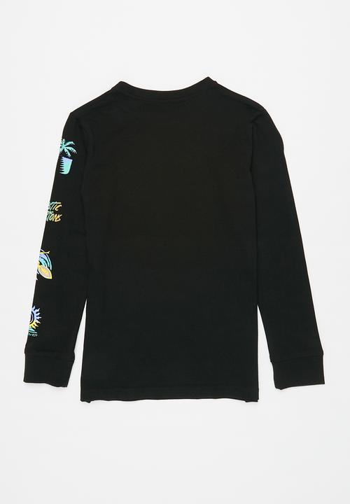 Quiksilver - Island pulse long sleeve tee - black