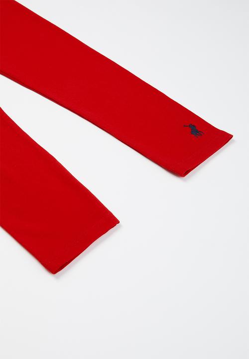 POLO - Girls tiffany active legging - red