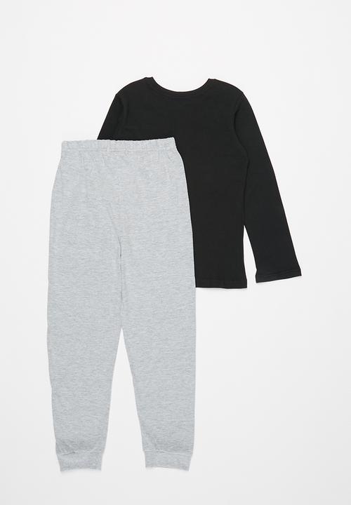 Superbalist Kids - Nasa pyjama top & pants set - black & grey 