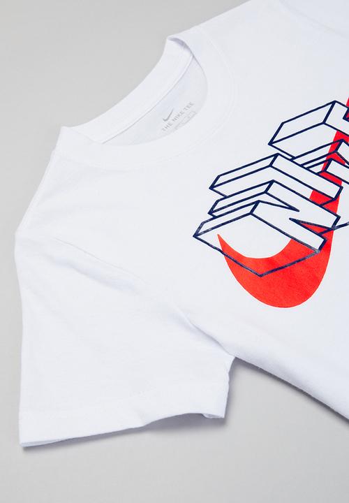 Nike - Nike boys now you see me tee - white 