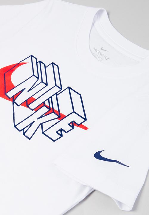 Nike - Nike boys now you see me tee - white 