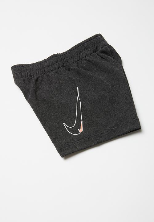 Nike - Nike boys comfort dri-fit short set - black & pink
