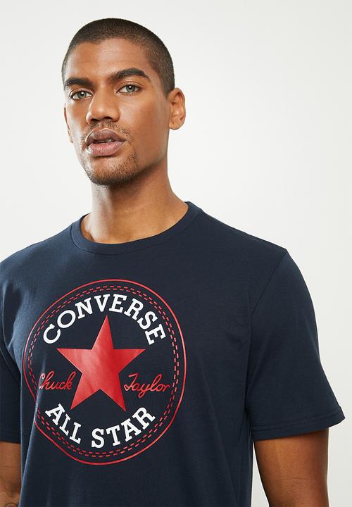 Converse - Chuck patch short sleeve tee - navy