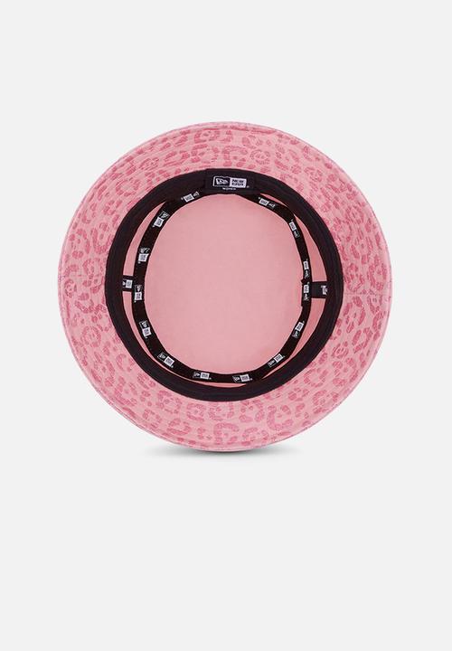 New Era - Metallic print bucket - pink