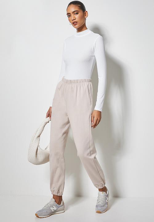 Superbalist - 2 Pack turtleneck rib tops - black & milk