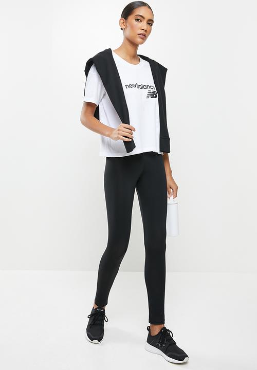 New Balance  - Classic core logo tee - white