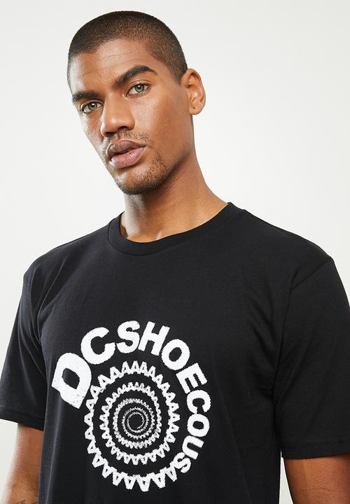 DC - Spiral short sleeve tee - black