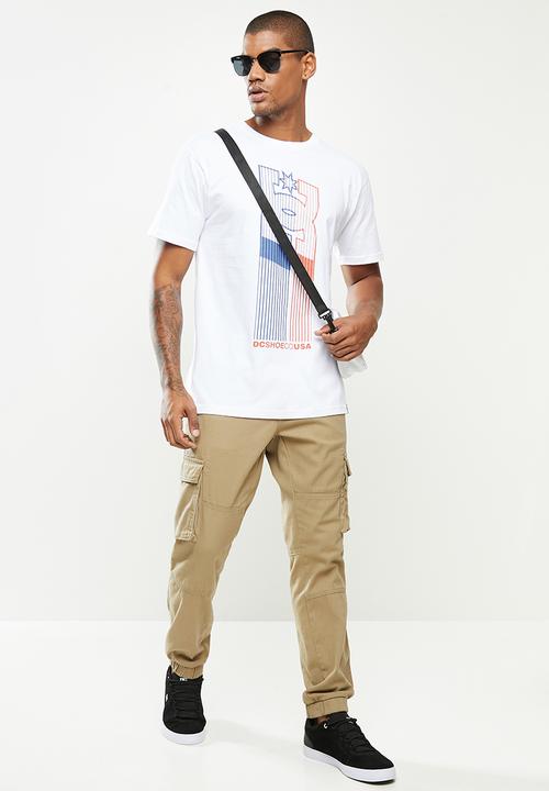 DC - Elevator star short sleeve tee - white