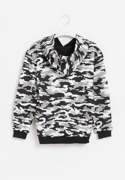 Rebel Republic - Boys all over print hooded sweatshirt - multi 