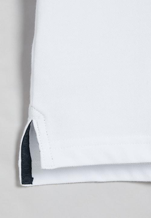 POLO - Boys austin short sleeve golfer - white