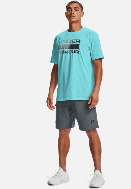 Under Armour - Ua team issue wordmark short sleeve tee - blue