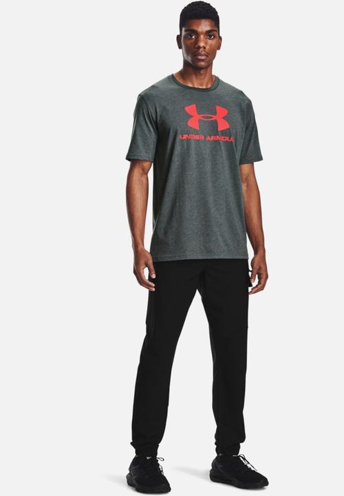 Under Armour - Sportstyle logo short sleeve tee - dark grey