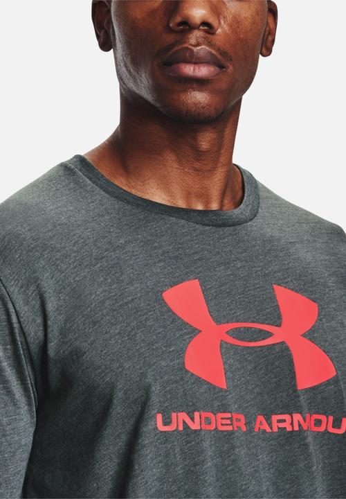 Under Armour - Sportstyle logo short sleeve tee - dark grey