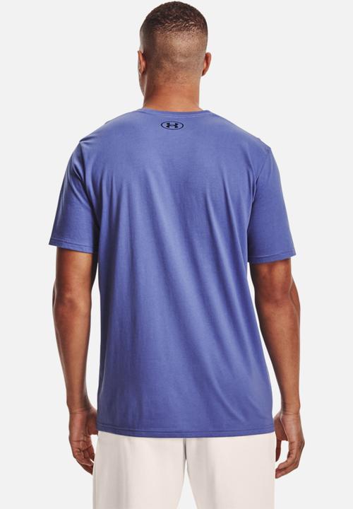 Under Armour - UA multi color collegiate short sleeve tee - purple
