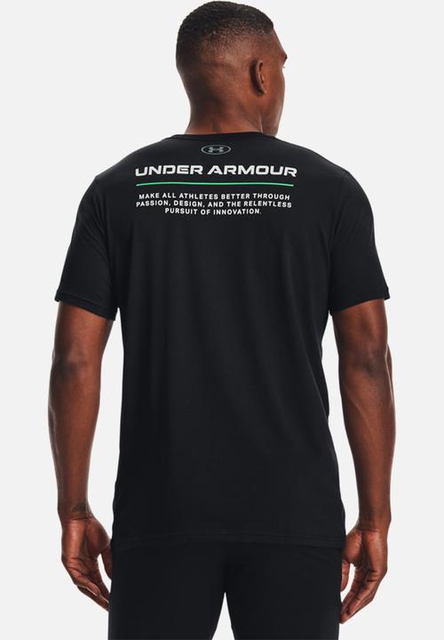 Under Armour - UA boxed all athletes short sleeve tee - black