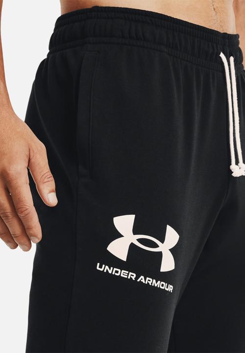 Under Armour - UA rival terry jogger - black
