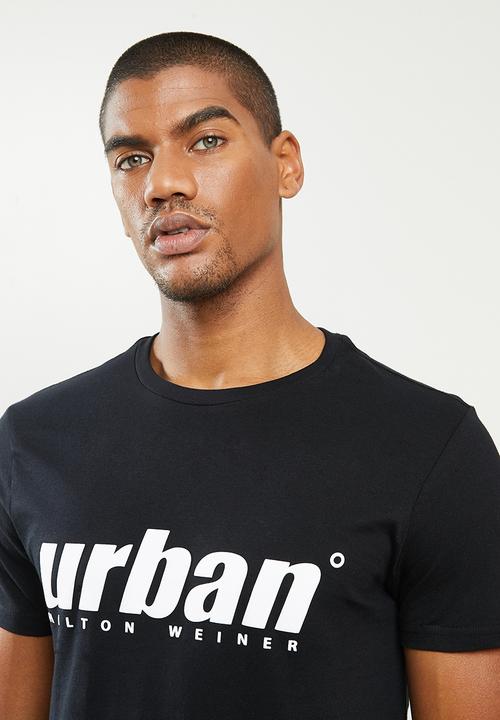 urban° - Mens urban T-shirt - black