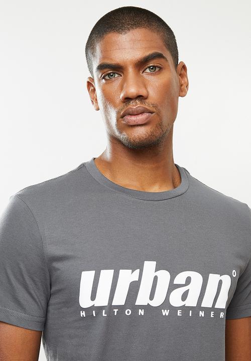 urban° - Mens urban T-shirt - grey melange