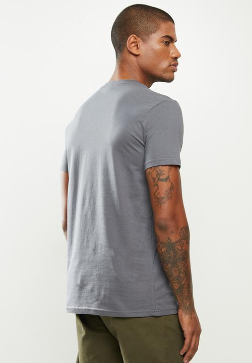 urban° - Mens urban T-shirt - grey melange