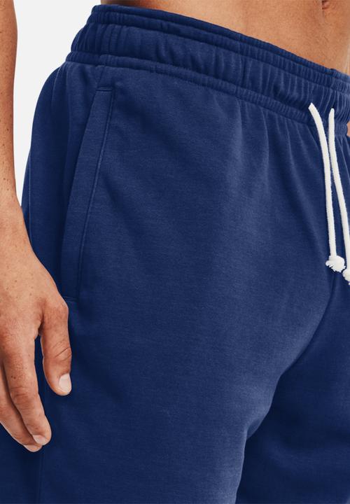 Under Armour - UA rival terry short - blue