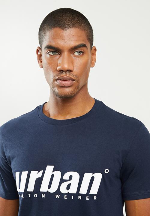 urban° - Mens urban T-shirt - navy