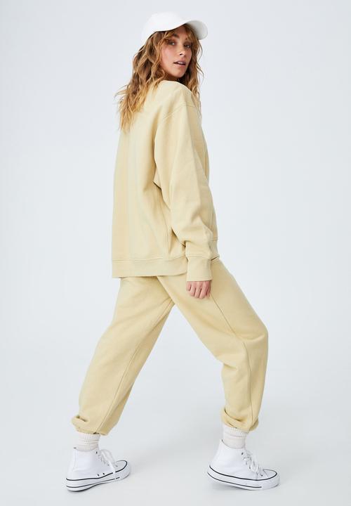 Cotton On - Throwback crew - tawny beige