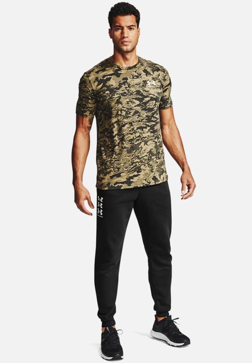 Under Armour - Ua rival fleece multilogo joggers - black
