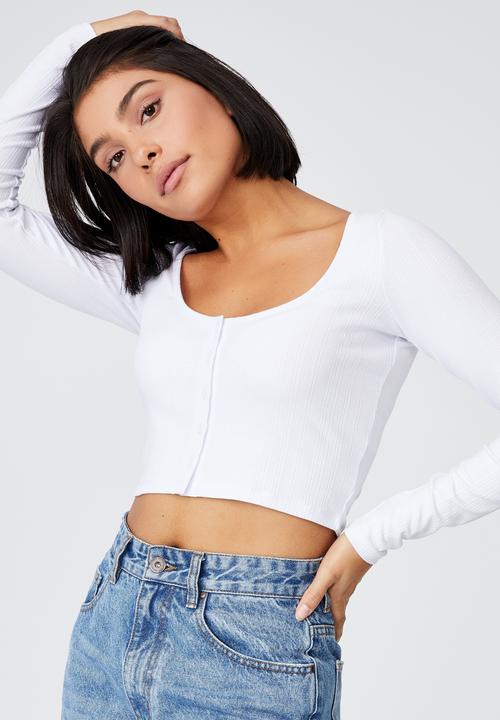 Cotton On - Britt lightweight cardi - white