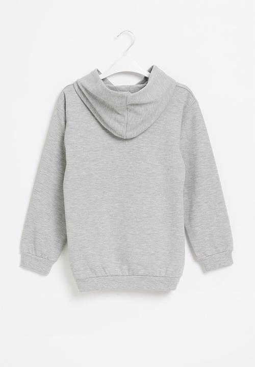 Quiksilver - Big logo boy - light grey