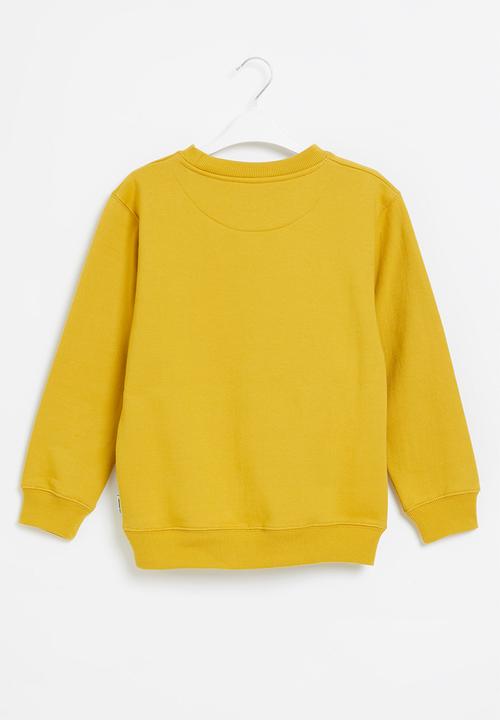 Ben Sherman - Boys cat crew - mustard