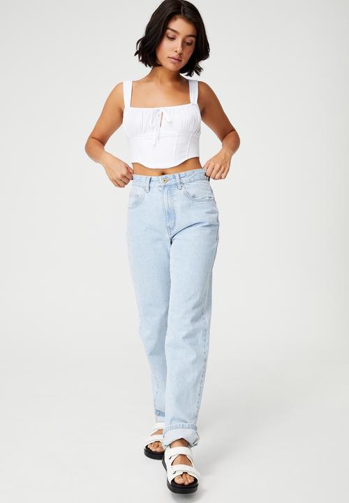 Cotton On - Floyd corset cami - white