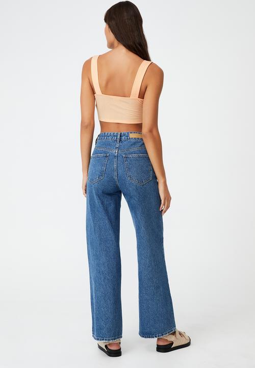 Cotton On - Floyd corset cami - brushed peach