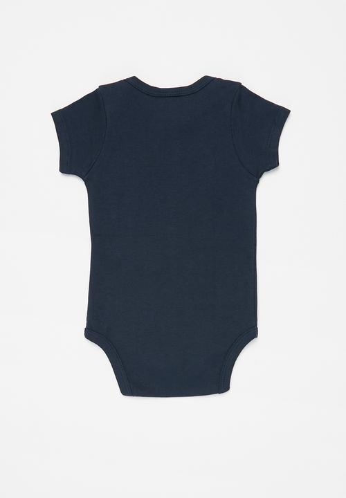 UP Baby - Baby short sleeve baby grow - dark blue