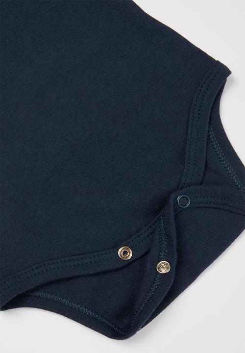 UP Baby - Baby short sleeve baby grow - dark blue