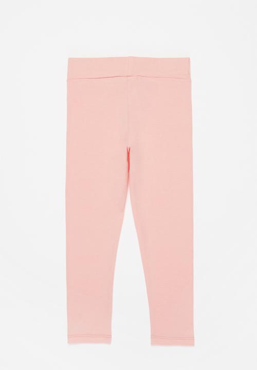 UP Baby - Girls elastane jersey legging - light pink