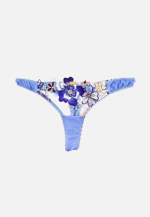 Nette Rose - Bonnie thong - blue