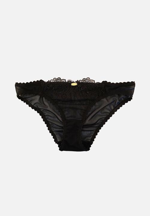 Nette Rose - Pepper bikini knicker - black
