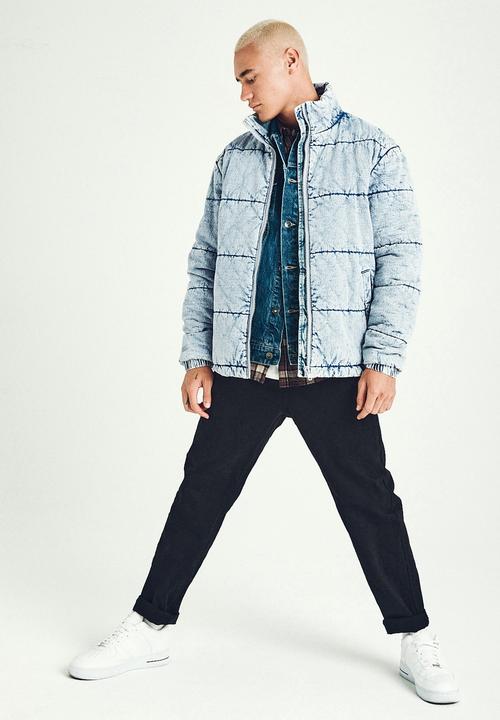 Cotton On - Denim puffer - blue