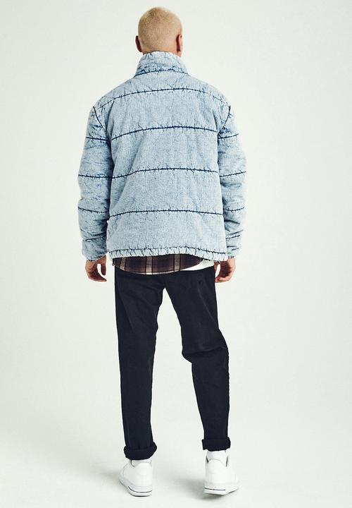 Cotton On - Denim puffer - blue