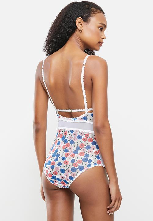 Nette Rose - Barbara bodysuit - light blue