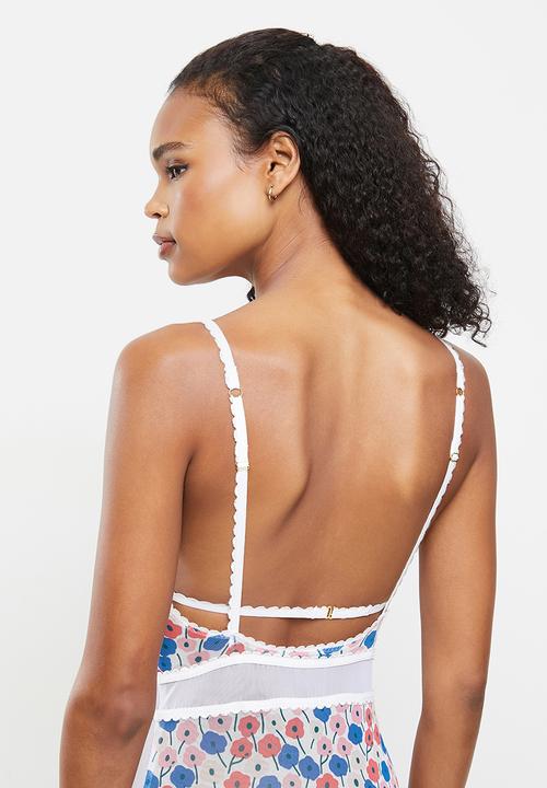 Nette Rose - Barbara bodysuit - light blue