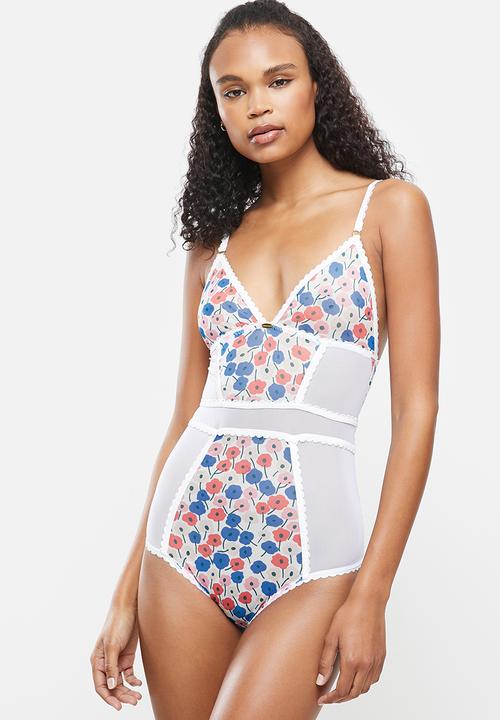 Nette Rose - Barbara bodysuit - light blue