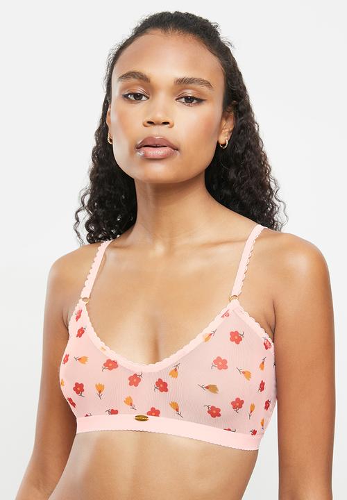 Nette Rose - Carrie crop bralette - pink