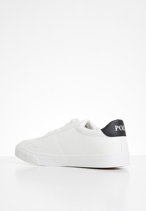 POLO - Henry side flash sneaker - white & black